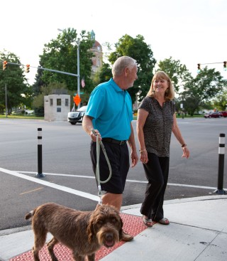 Walking downtown 4