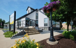 Exterior of a doctors office building
