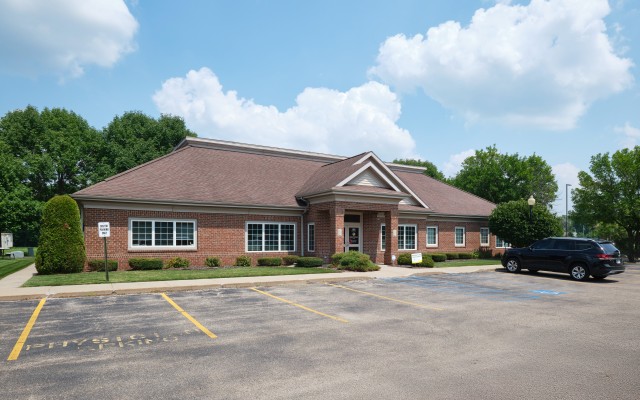 Entrance to Goshen Physicians Urgology office