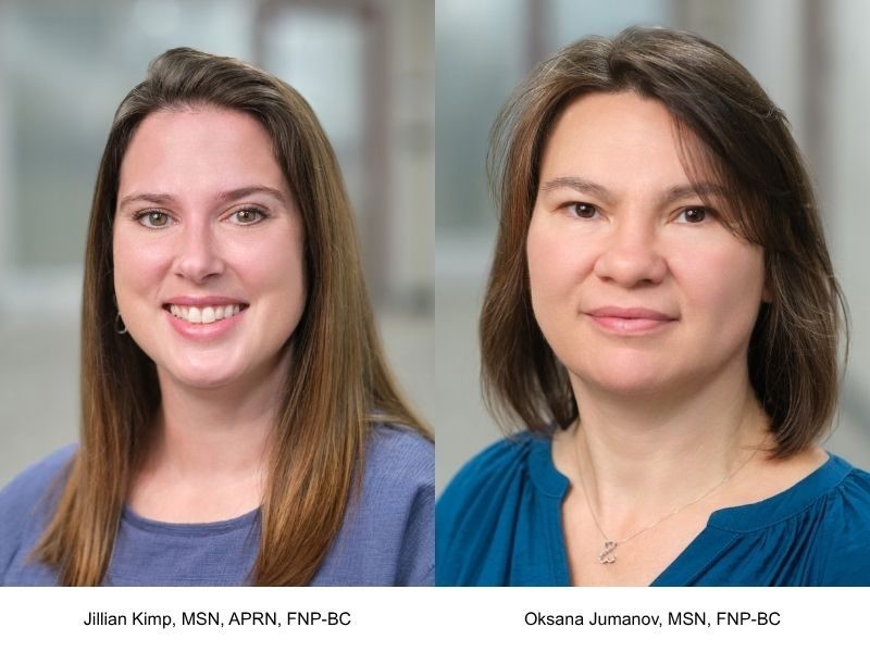 Nurse Practitioners Kimp and Jumanov