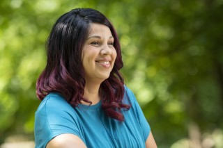 Smiling woman