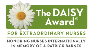 Logo for The Daisy Award for extraordinary nurses