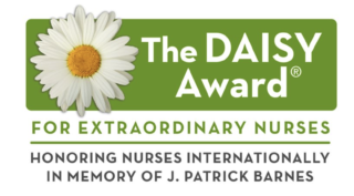 Logo for The Daisy Award for extraordinary nurses